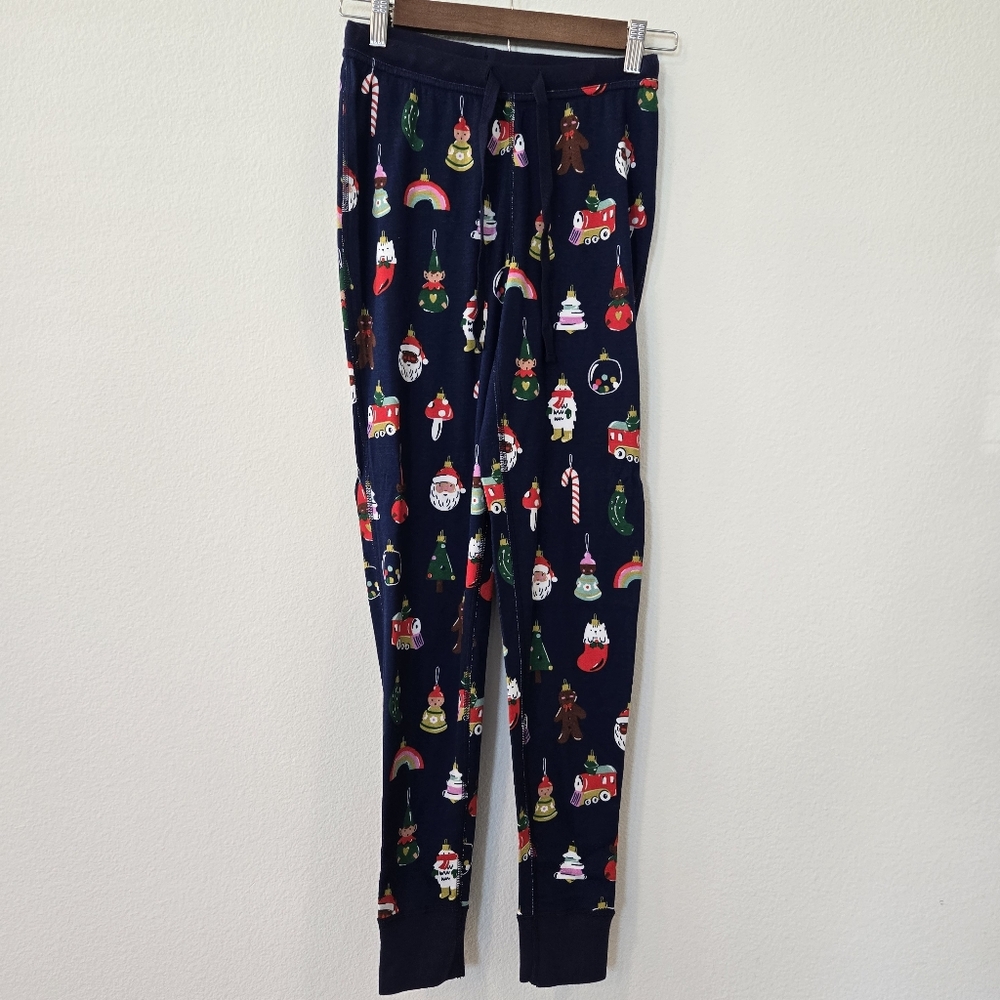 Hanna Anderson women’s small Christmas jogger pajama pants size XS